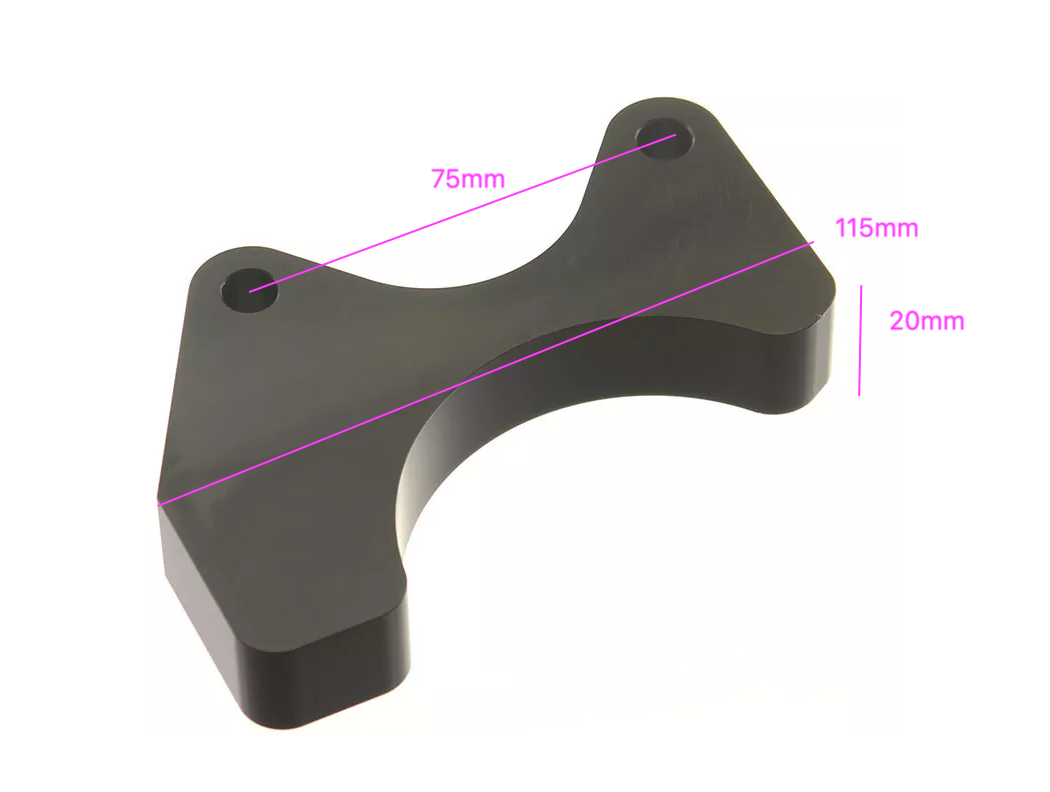 KC100 Mounting Bracket (Undrilled) Support